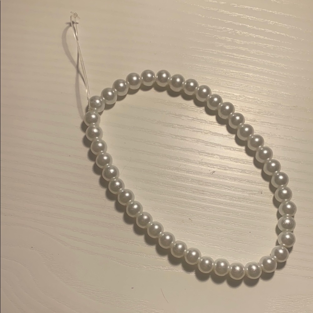 Elegant Pearl Phone Charm